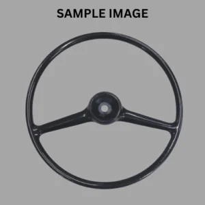 EARLY MK2 -  2 SPOKE STEERING WHEEL - REFURBISHED - NO HORN PROVISION 1970'S ON