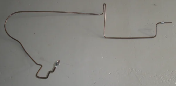 HYDROLASTIC PIPE - FRONT TO REAR - R/H