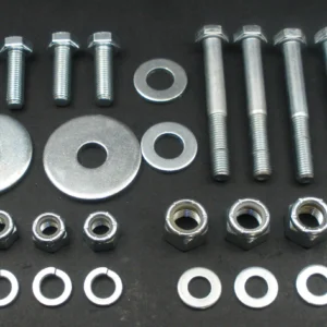 REAR SUBFRAME BOLT KIT LESS BUSHES AND SUPPORT PINS PRE 1976