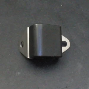 FRONT BUMP STOP UNDER TOP ARM - REBOUND BUFFER - POLY MOUNTED ON STAINLESS BASE